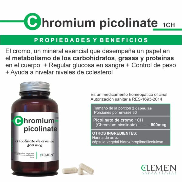 Chronium picolinate - Imagen 2